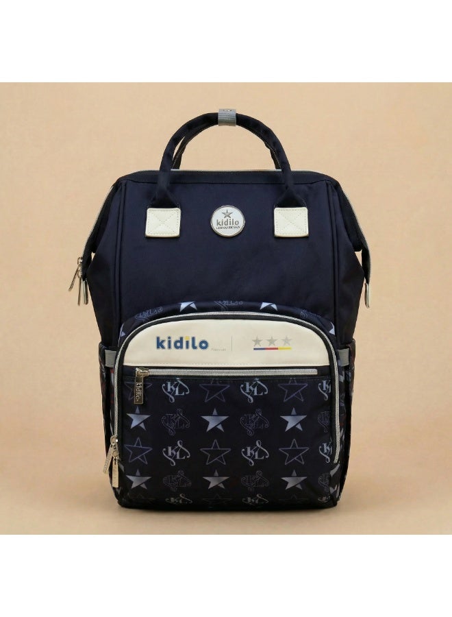 Kidilo Premium Multi-Function Diaper Bag Backpack with Portable Changing Mat, Waterproof Large Capacity Travel Organizer for Mom and Dad